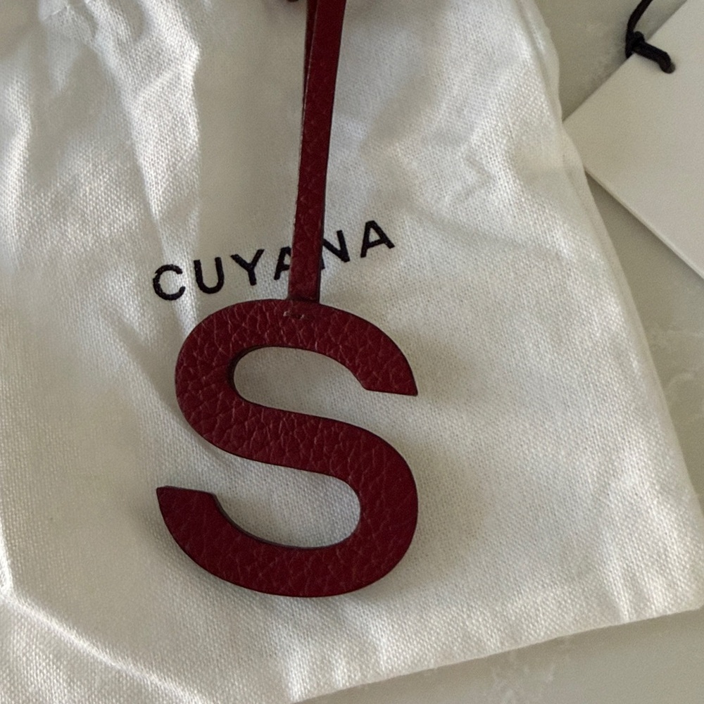 NWT Cuyana "S" Keychain / Bag Charm - Picture 5 of 6
